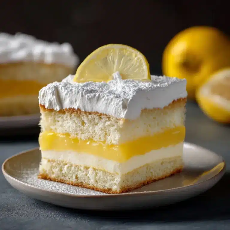 Lemon Lush Cake Recipe