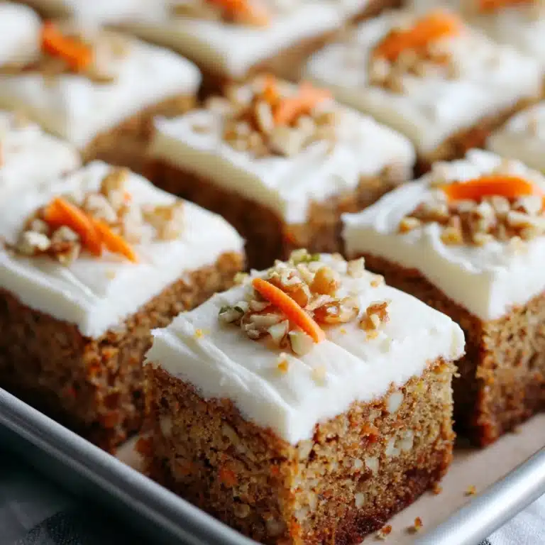 Carrot Cake Bars Recipe
