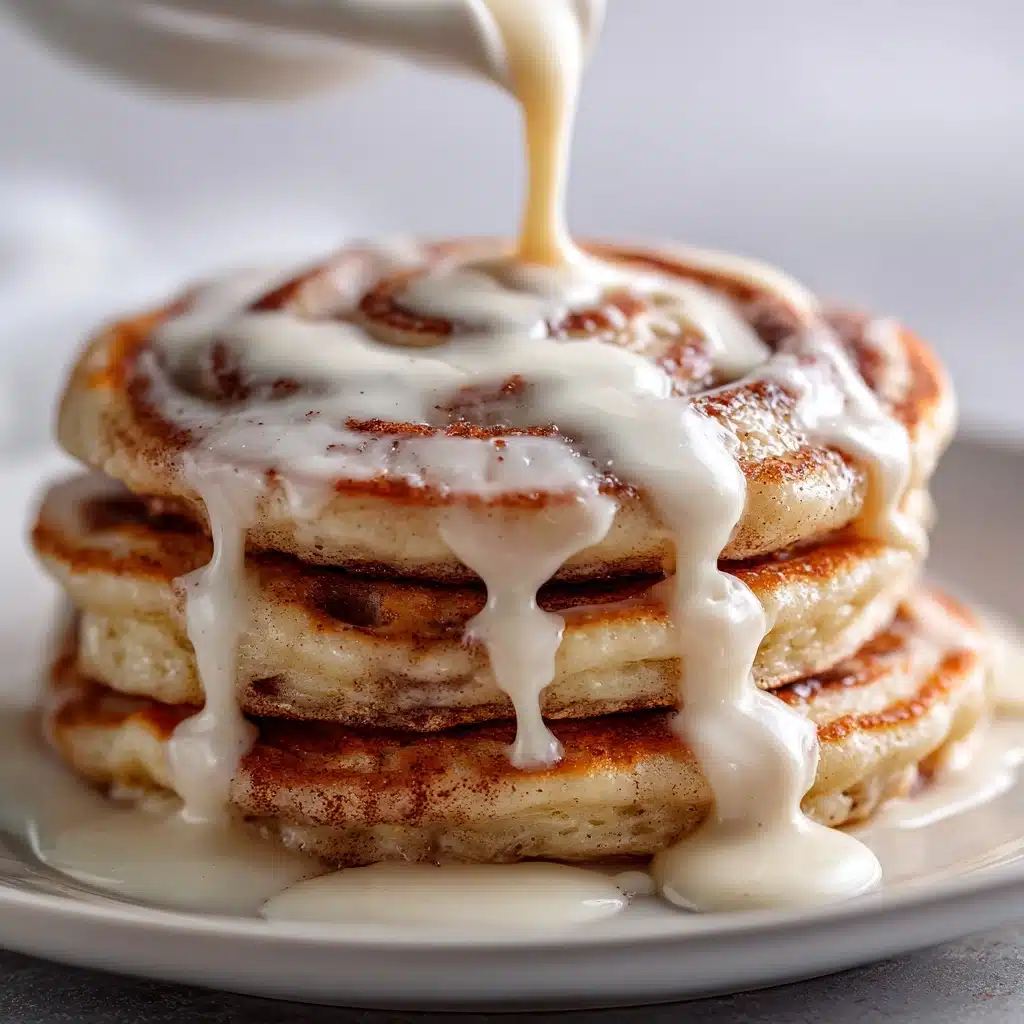 Cinnamon Roll Pancakes Recipe