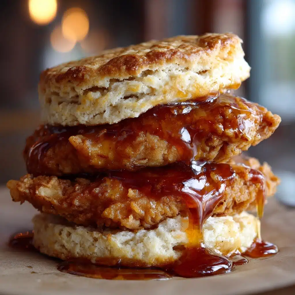 Hot Honey Chicken Biscuits Recipe