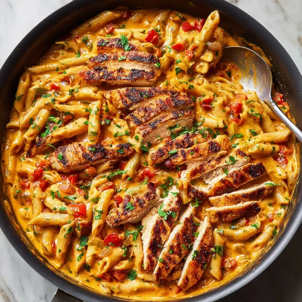 Southwest Chicken Alfredo Recipe - Recipe Image