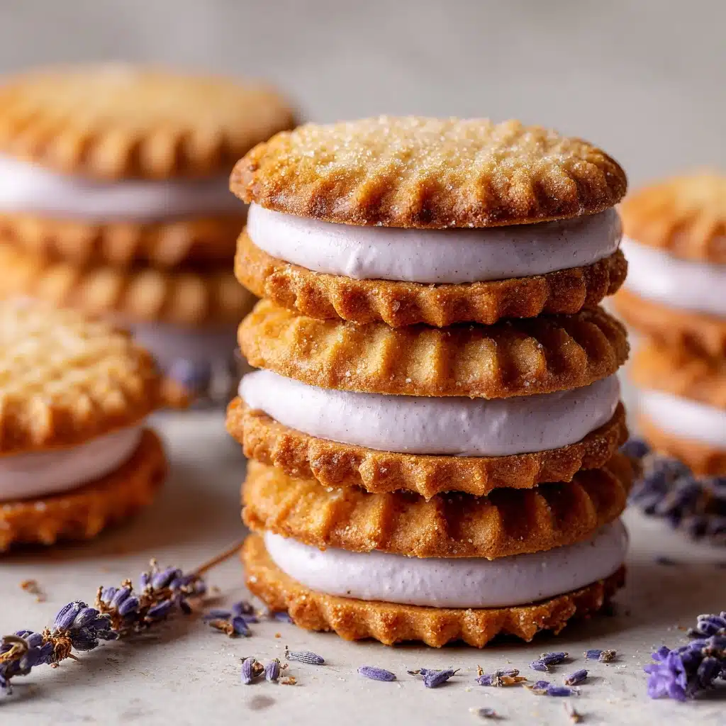 Lemon Lavender Sandwich Cookies Recipe - Recipe Image