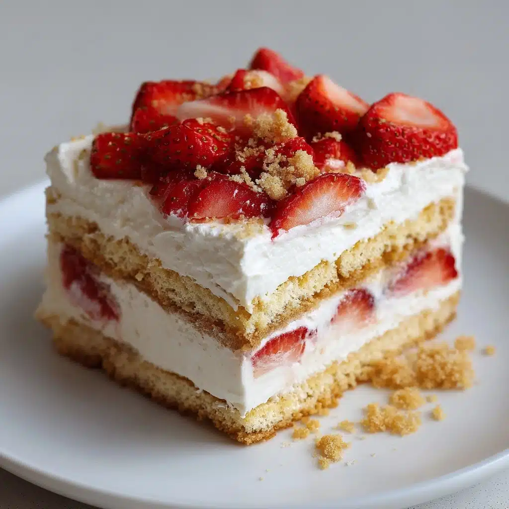 Strawberry Lasagna Recipe - Recipe Image