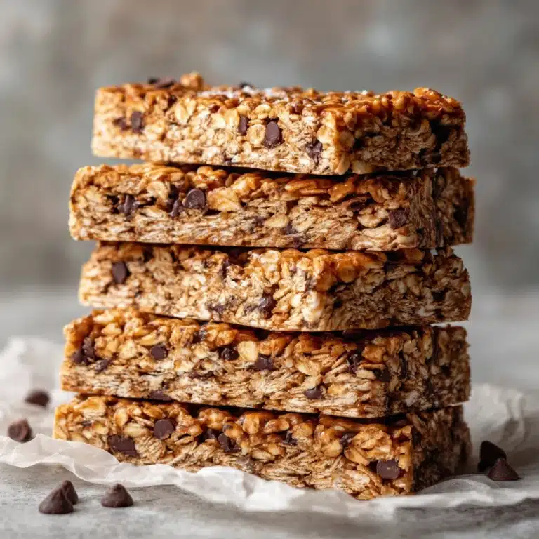 Homemade Granola Bars Recipe