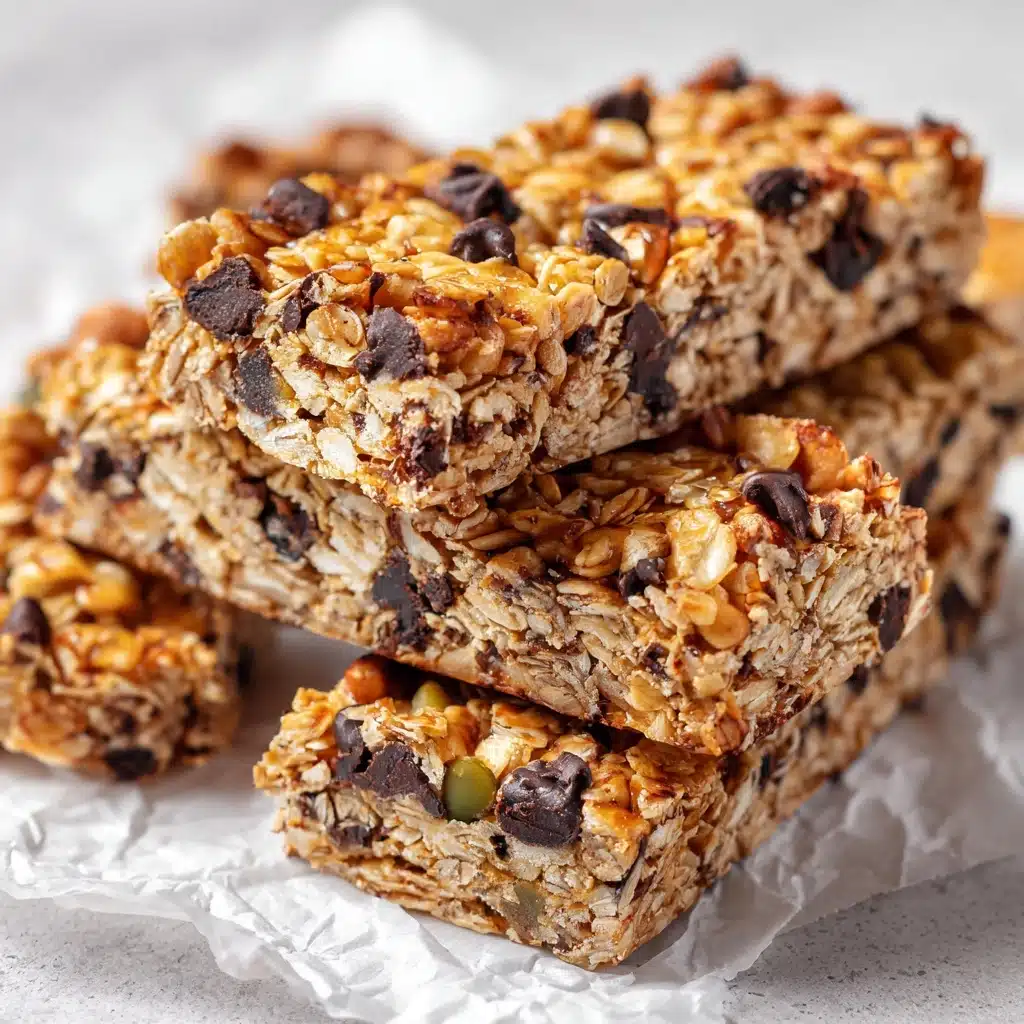 Homemade Granola Bars Recipe - Recipe Image