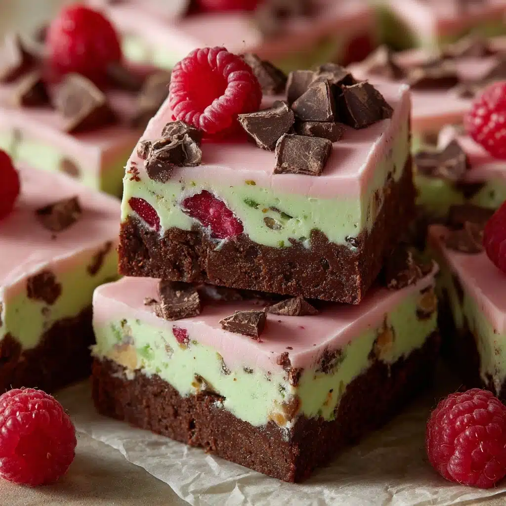 Spumoni Bars Recipe - Recipe Image
