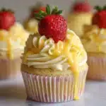 Strawberry Mango Cupcakes Recipe