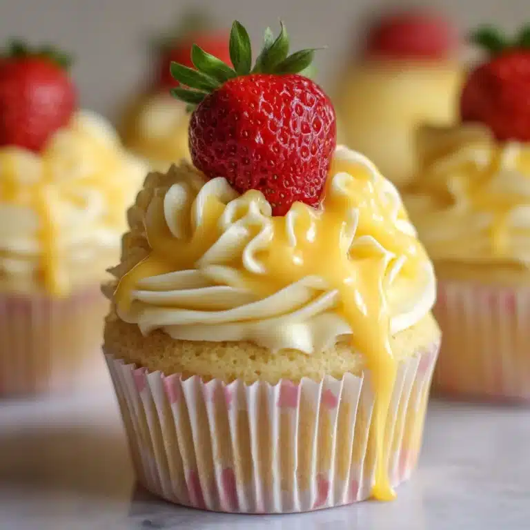 Strawberry Mango Cupcakes Recipe
