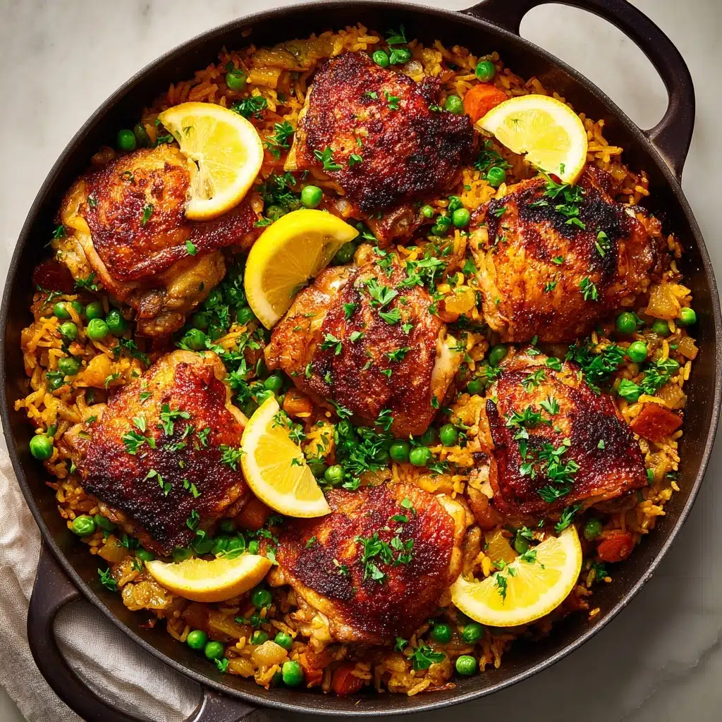 One Pan Spanish Chicken and Rice Recipe - Recipe Image