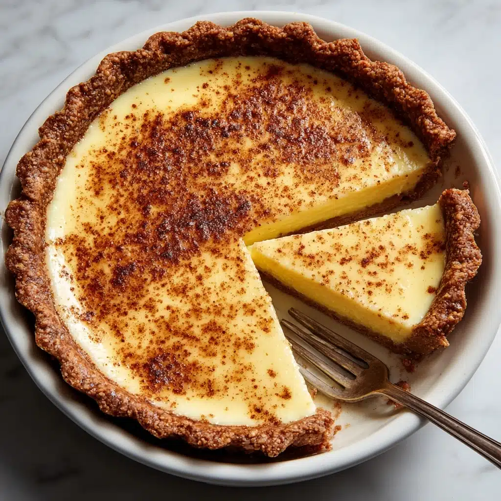 Classic Vanilla Custard Pie Recipe