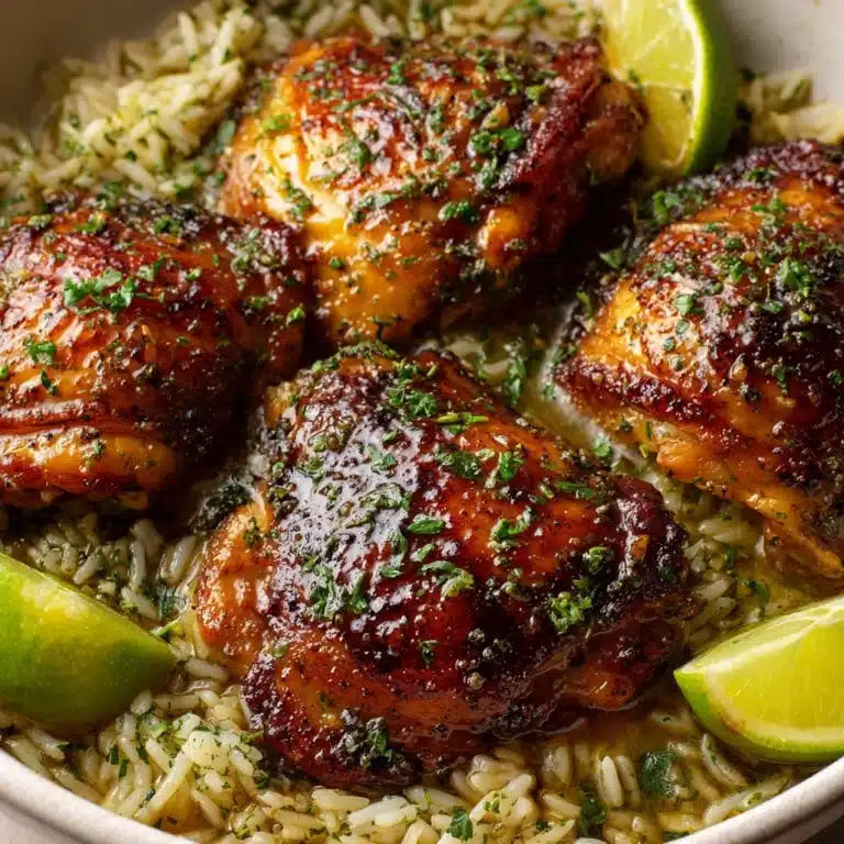 Cilantro Lime Chicken Thighs Recipe