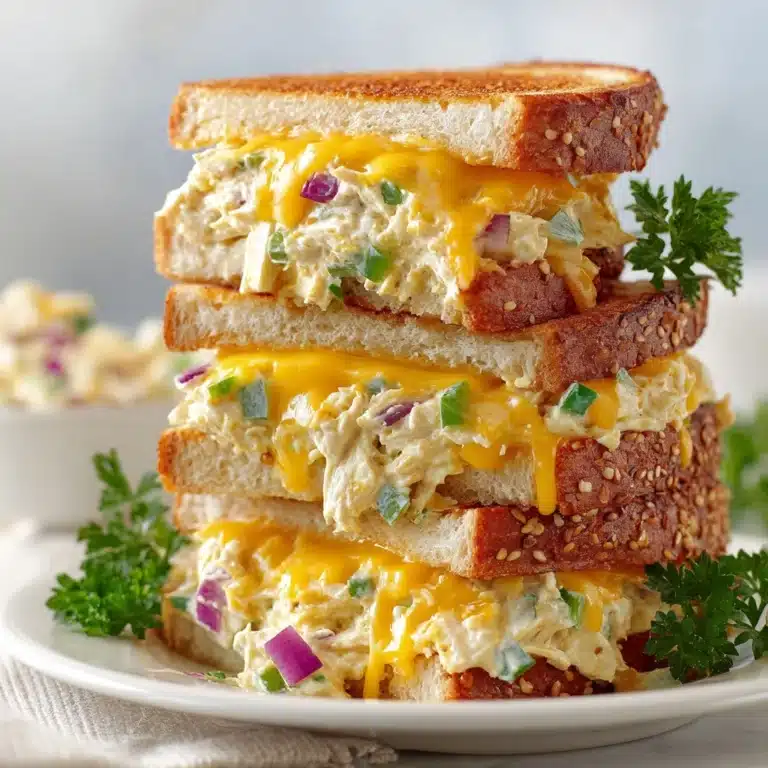 Tuna Melt Grilled Sandwiches Recipe