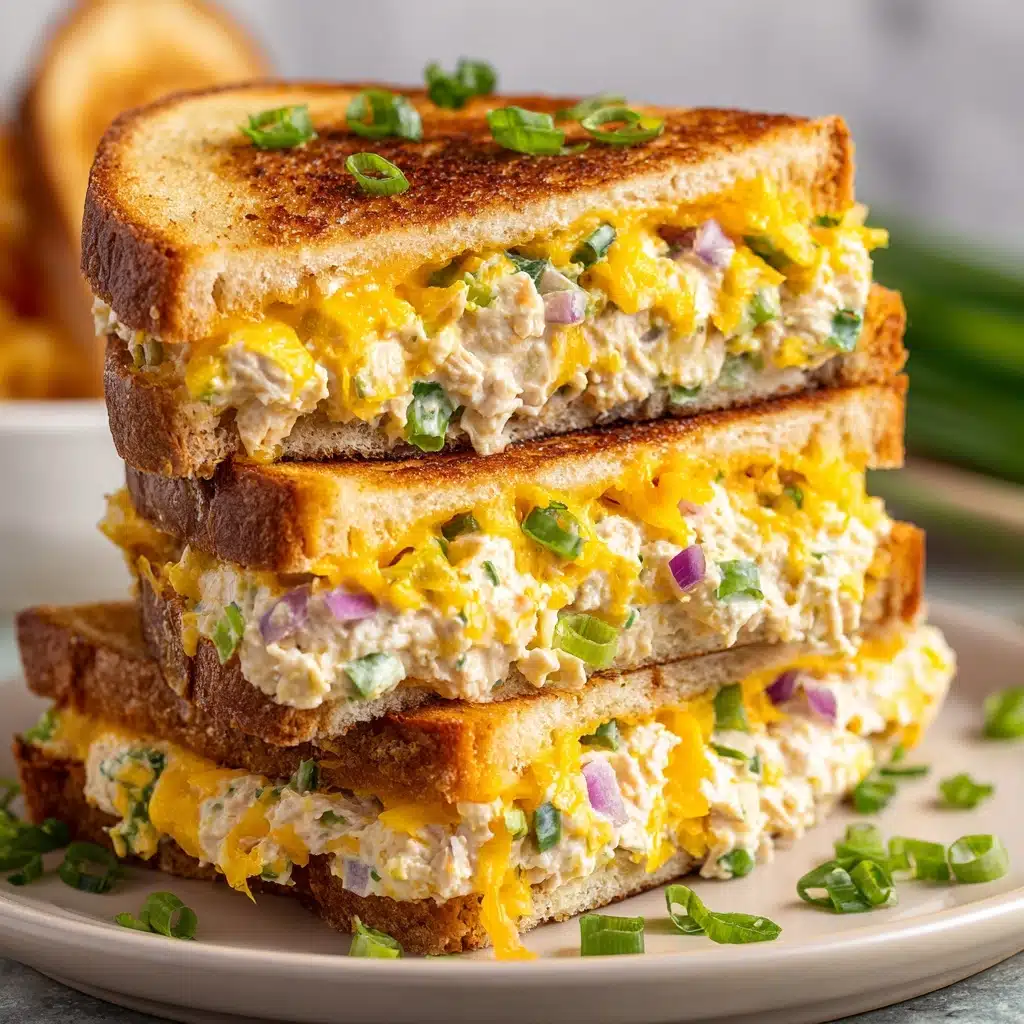 Tuna Melt Grilled Sandwiches Recipe - Recipe Image