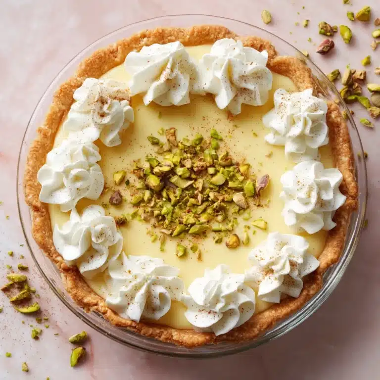 Pistachio Cream Pie Recipe