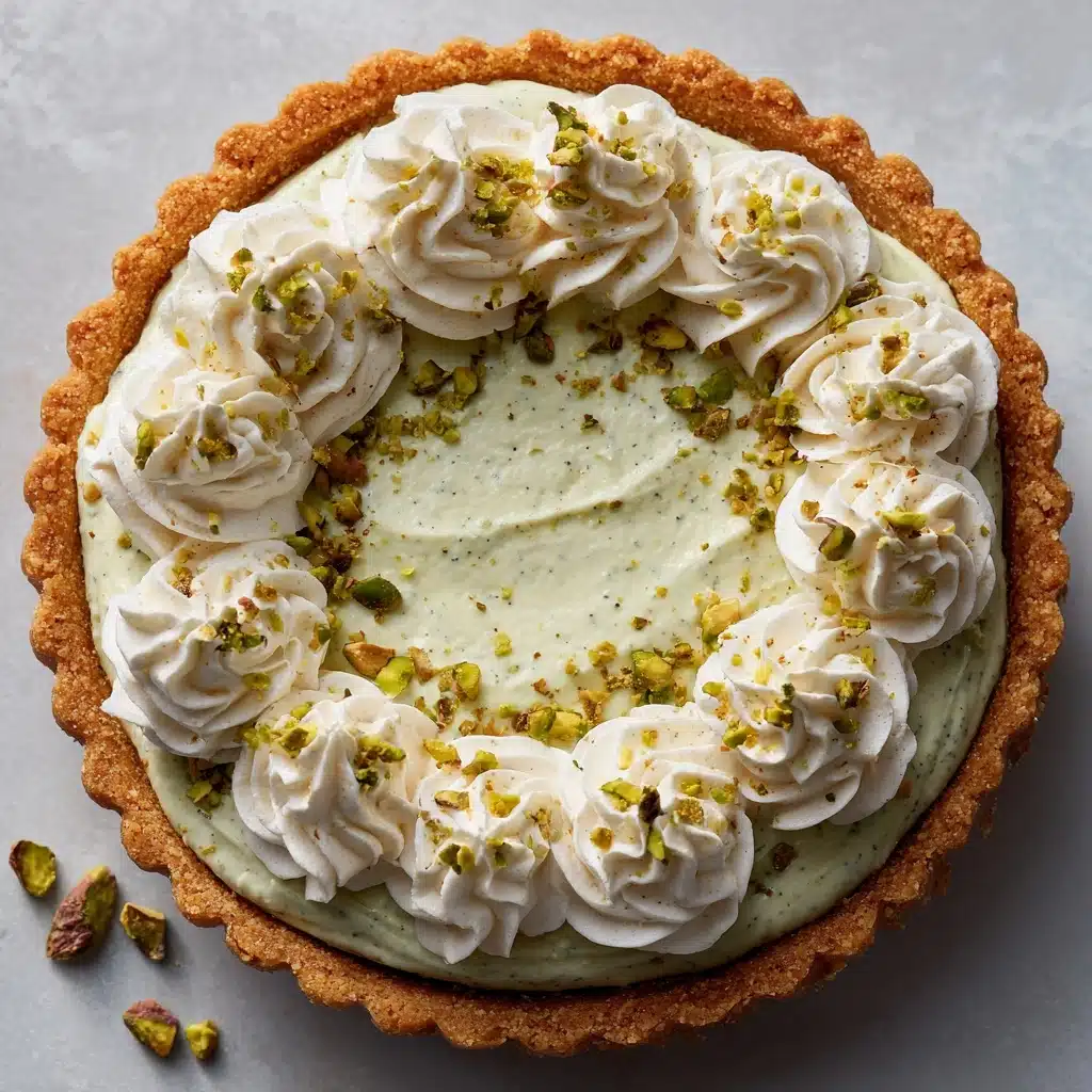 Pistachio Cream Pie Recipe - Recipe Image