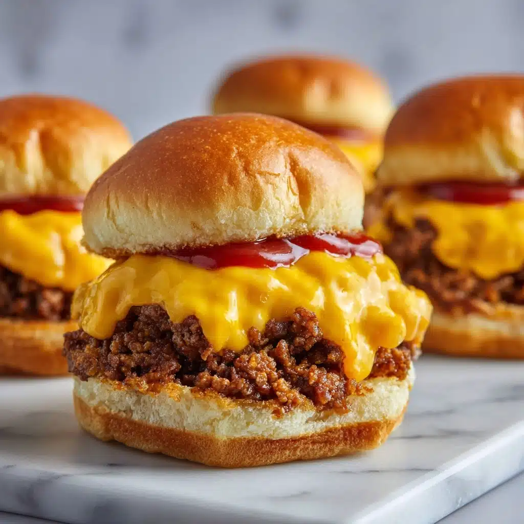 Chopped Cheeseburger Sliders Recipe