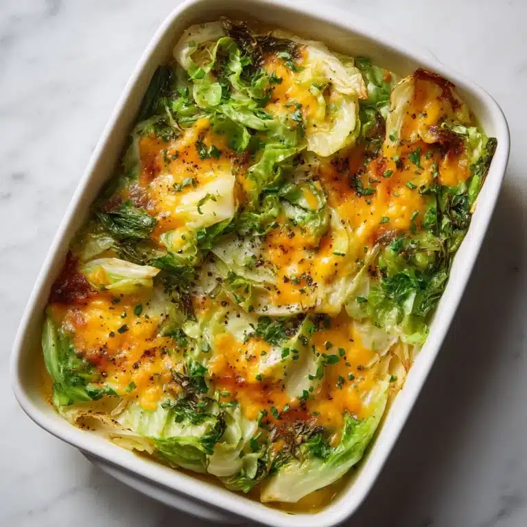 Cheesy Cabbage Casserole Recipe