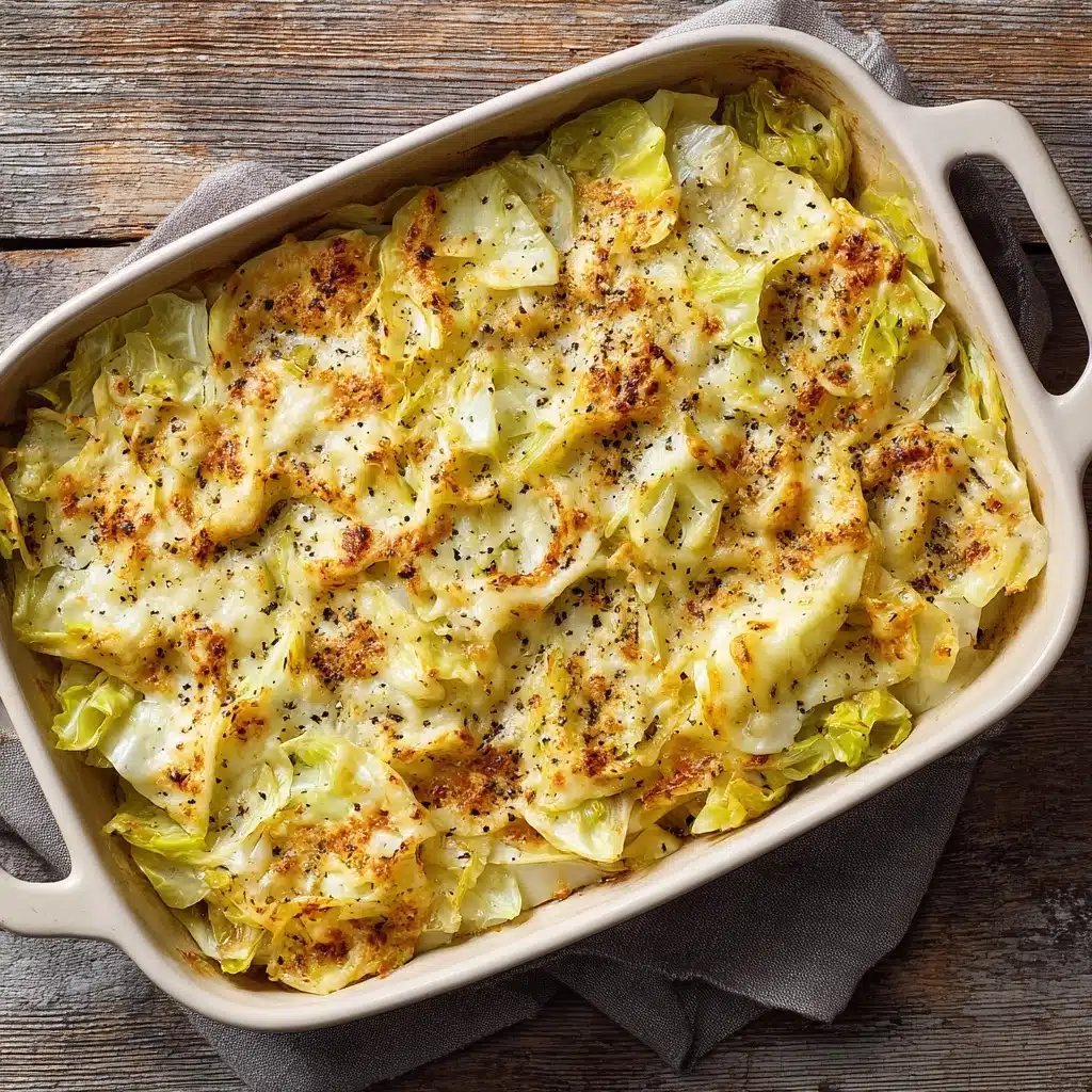 Cheesy Cabbage Casserole Recipe - Recipe Image