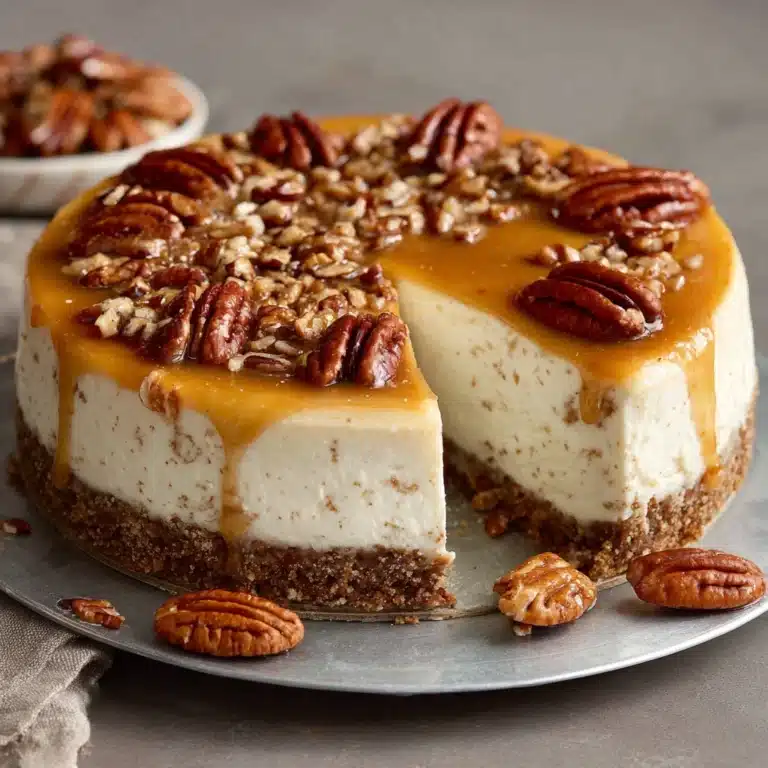 Butter Pecan Cheesecake Recipe