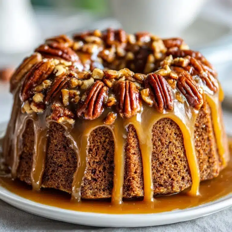 Pecan Upside Down Cake Recipe