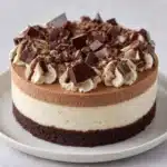 Tuxedo Cake – Triple Chocolate Mousse Cake Recipe