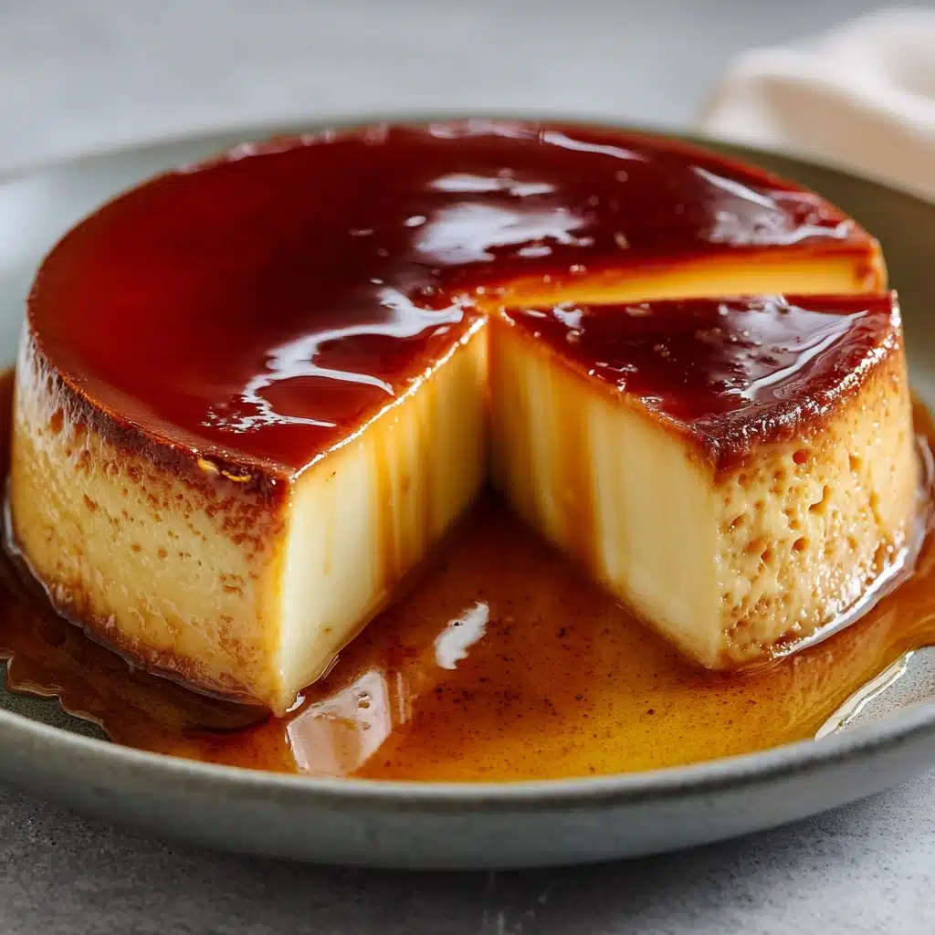 Creamy Caramel Flan Recipe - Recipe Image