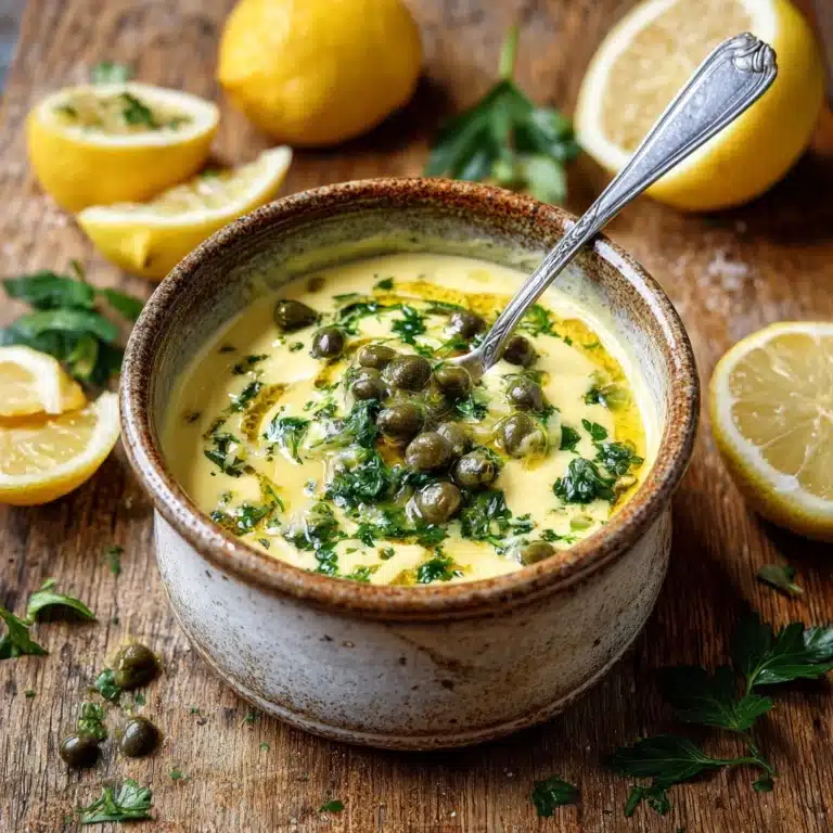 Simple Lemon Caper Sauce Recipe
