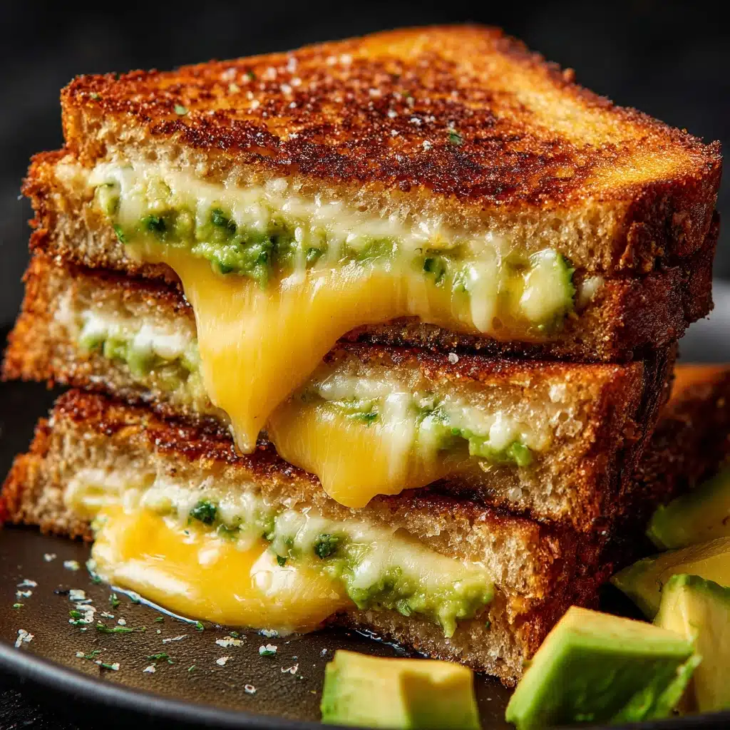 Avocado Grilled Cheese Sandwiches Recipe