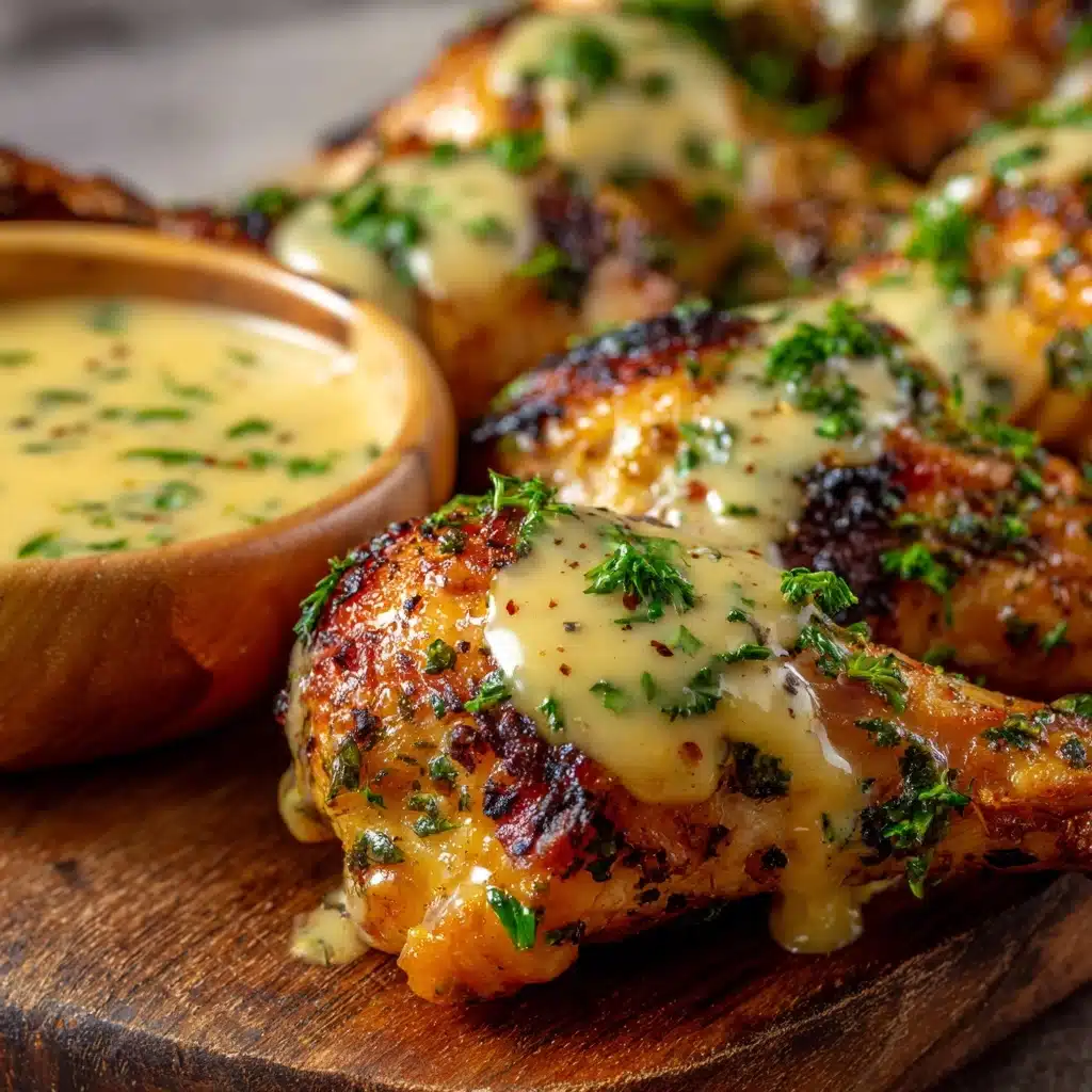 Alfredo Chicken Wings Recipe - Recipe Image