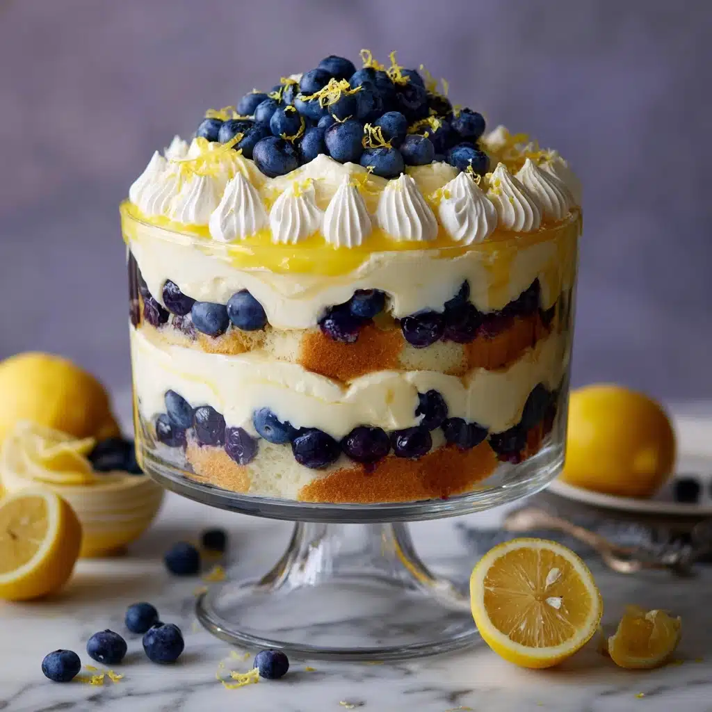 Lemon Blueberry Trifle Recipe - Recipe Image