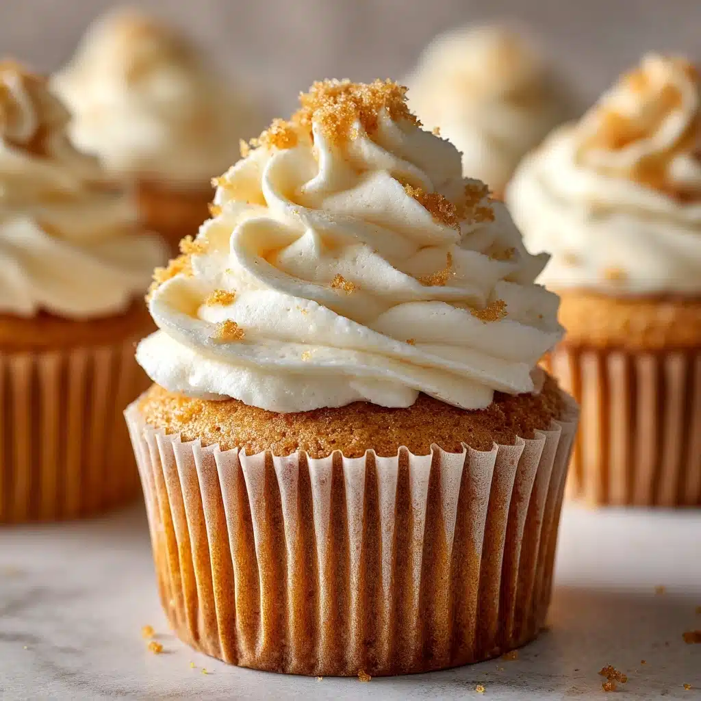 Pumpkin Pie Cupcakes Recipe - Recipe Image
