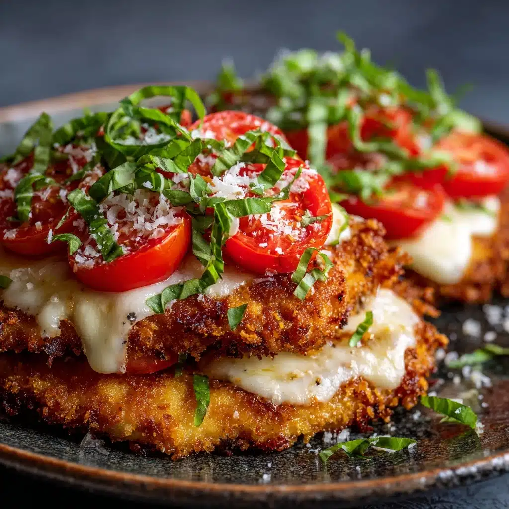 Crispy Chicken Caprese Recipe - Recipe Image