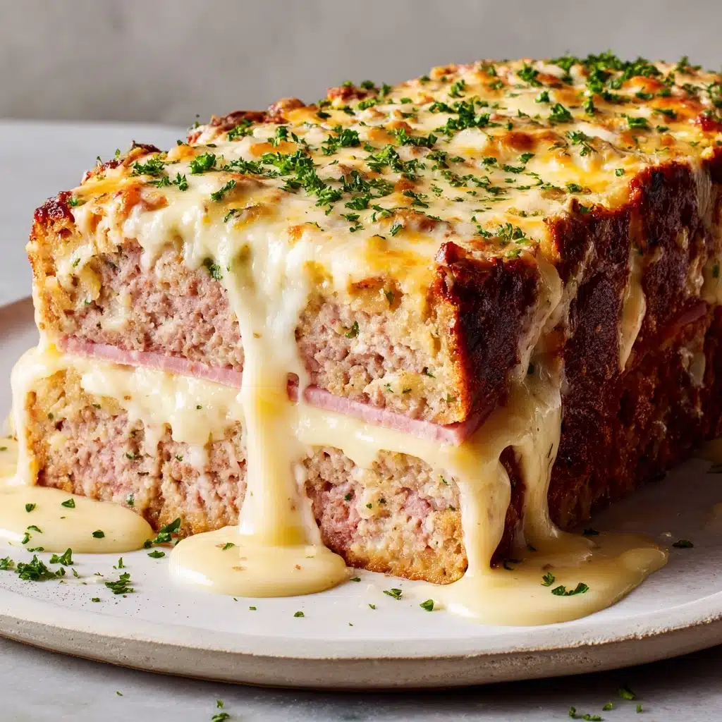 Chicken Cordon Bleu Meatloaf Recipe - Recipe Image