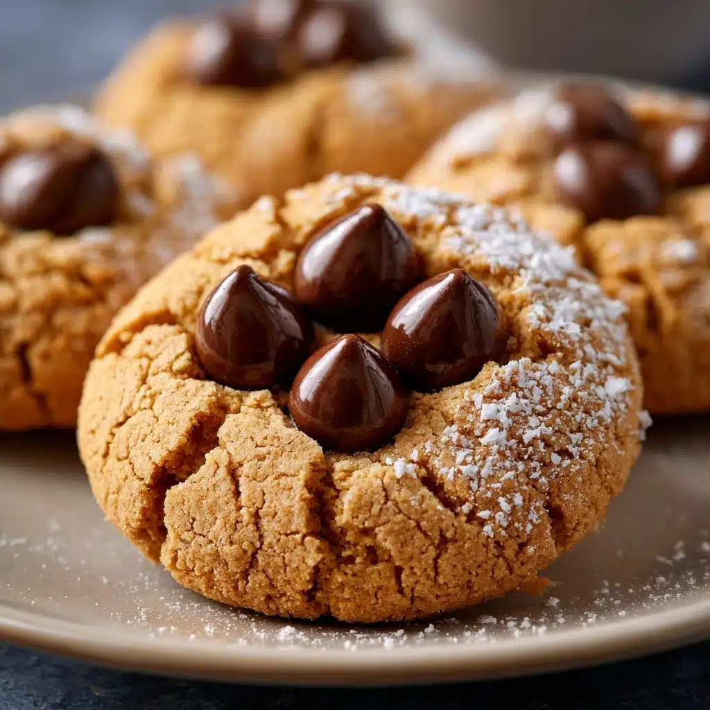Bear Paw Peanut Butter Blossom Cookies Recipe - Recipe Image