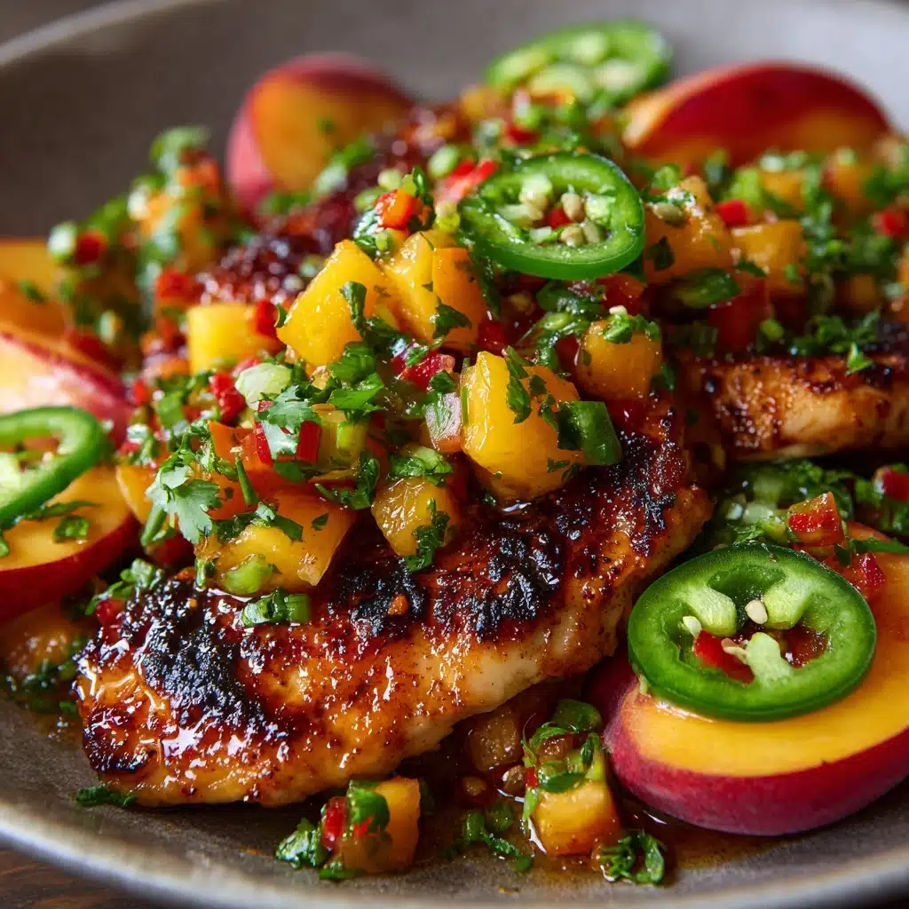 Jalapeño Peach Chicken Recipe