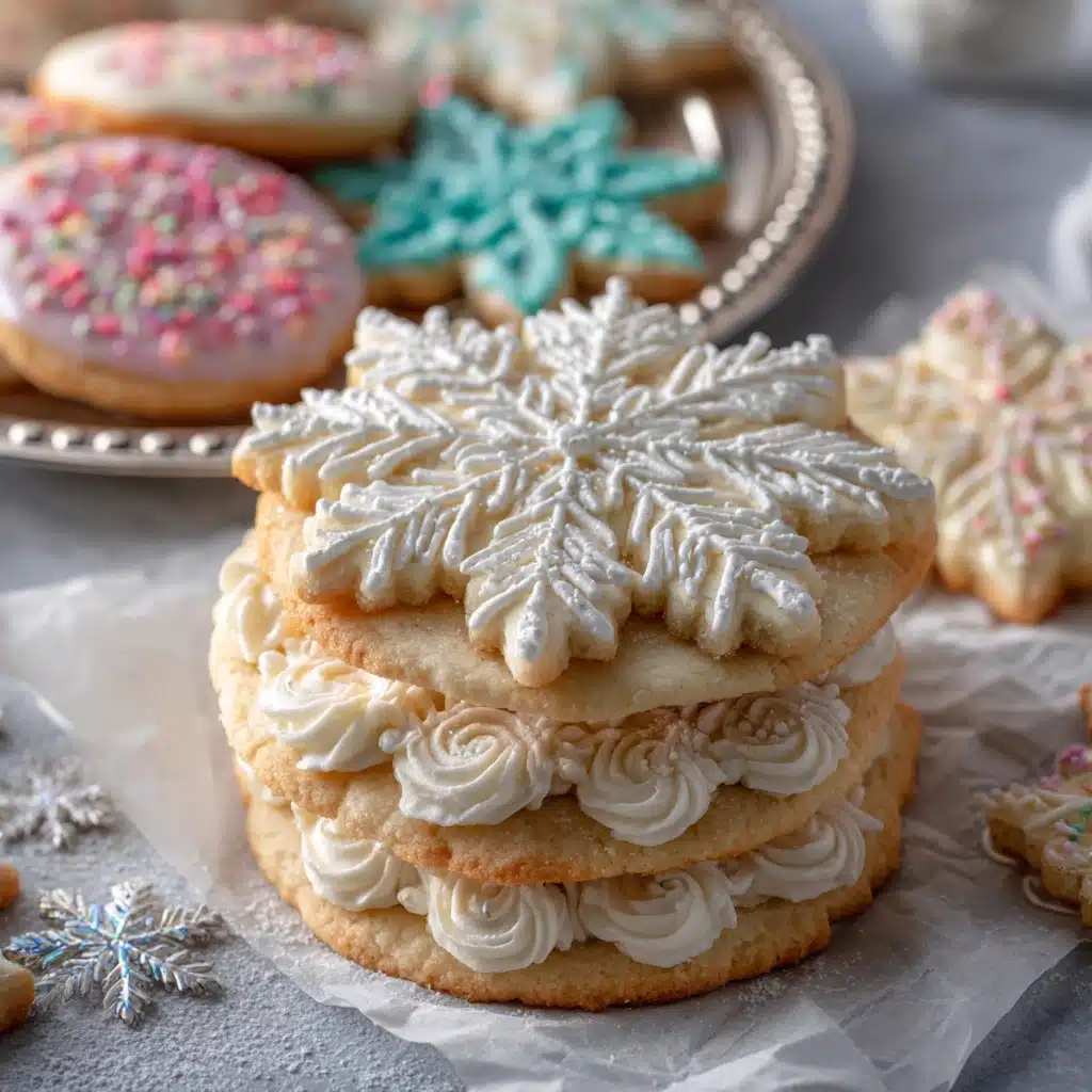 White Velvet Sugar Cookies Recipe - Recipe Image