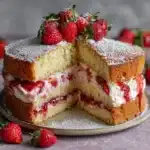 Strawberry Cheesecake Pound Cake Recipe