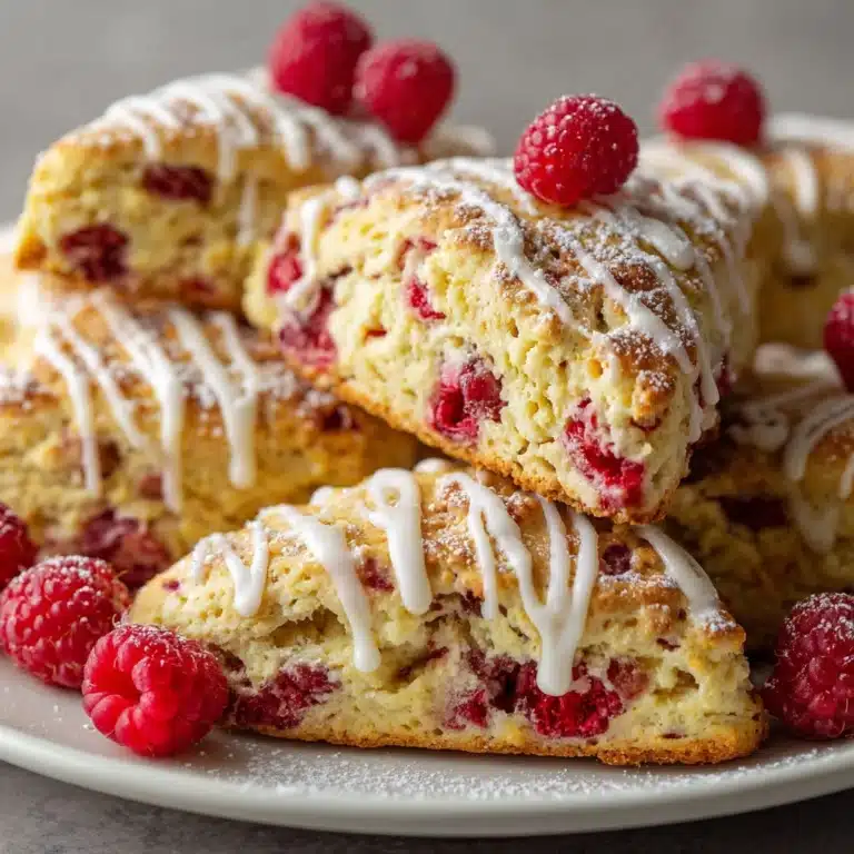 Lemon Raspberry Scones Recipe