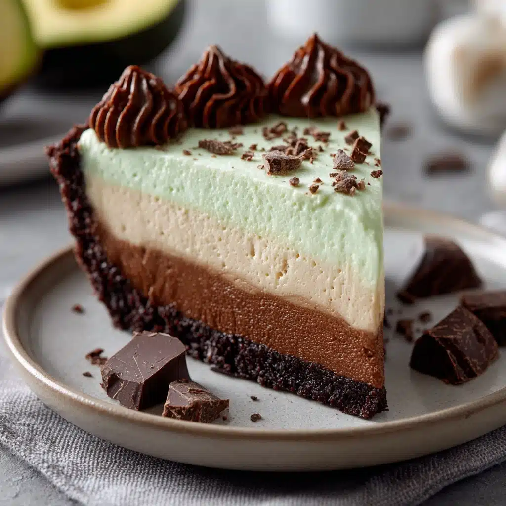 Chocolate Avocado Pie Recipe - Recipe Image