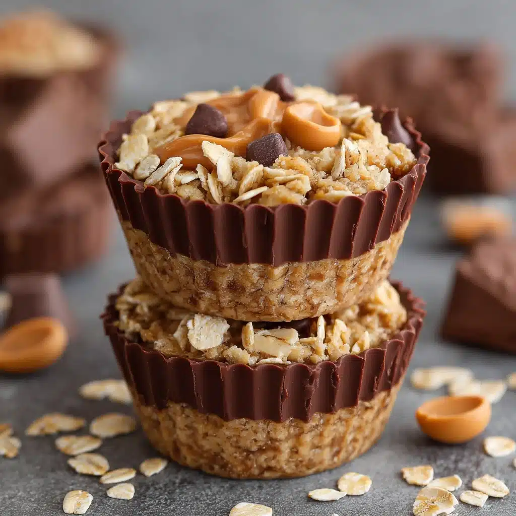 No-Bake Peanut Butter Granola Cups Recipe