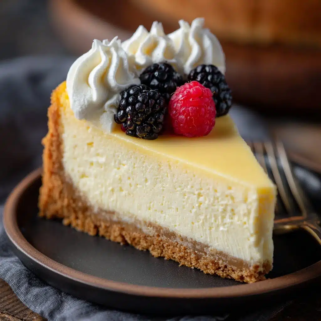 Creamy Baked Cheesecake Recipe