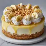 No Bake Banana Pudding Cheesecake Recipe