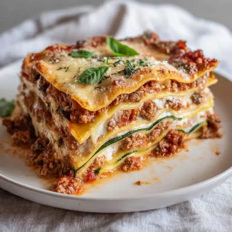 Zucchini Lasagna Recipe