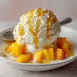 Homemade Peach Ice Cream Recipe