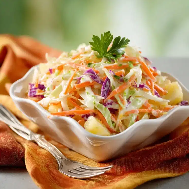 Hawaiian Pineapple Coleslaw Recipe