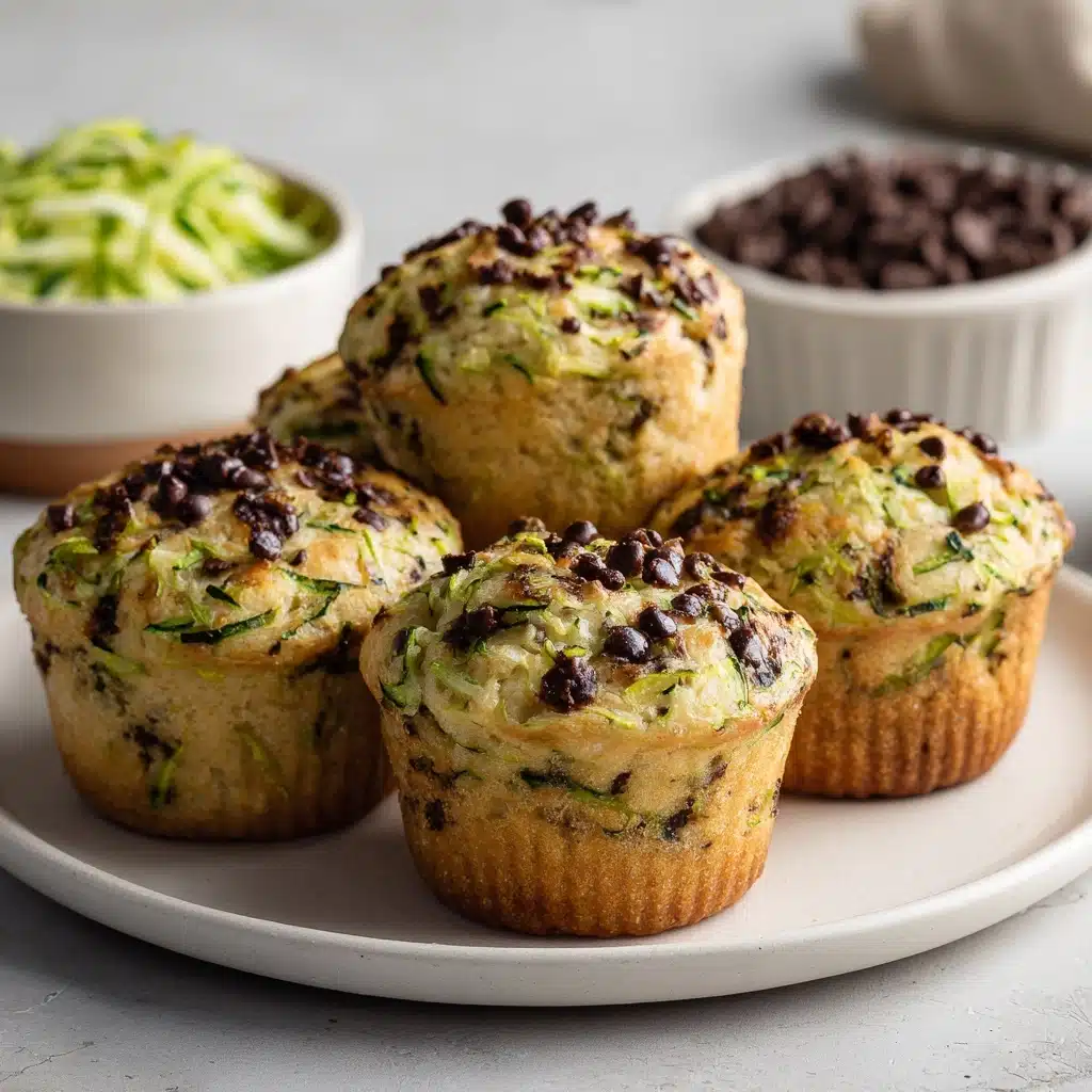 Chocolate Chip Zucchini Muffins Recipe