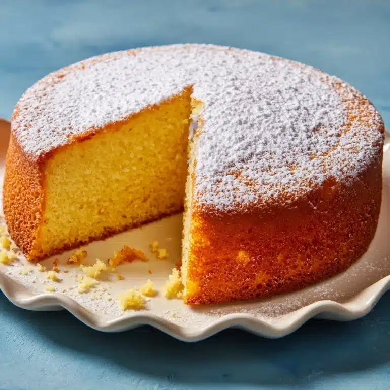 Orange Juice Cake Recipe