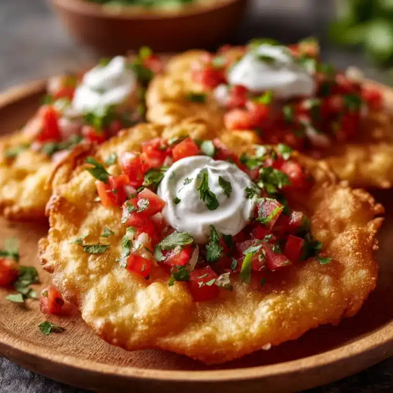 Indian Fry Bread (Navajo Tacos) Recipe