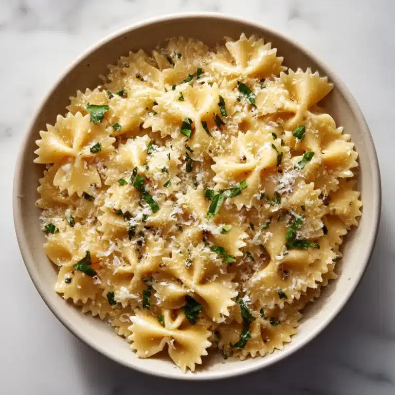 Garlic Parmesan Pasta Recipe