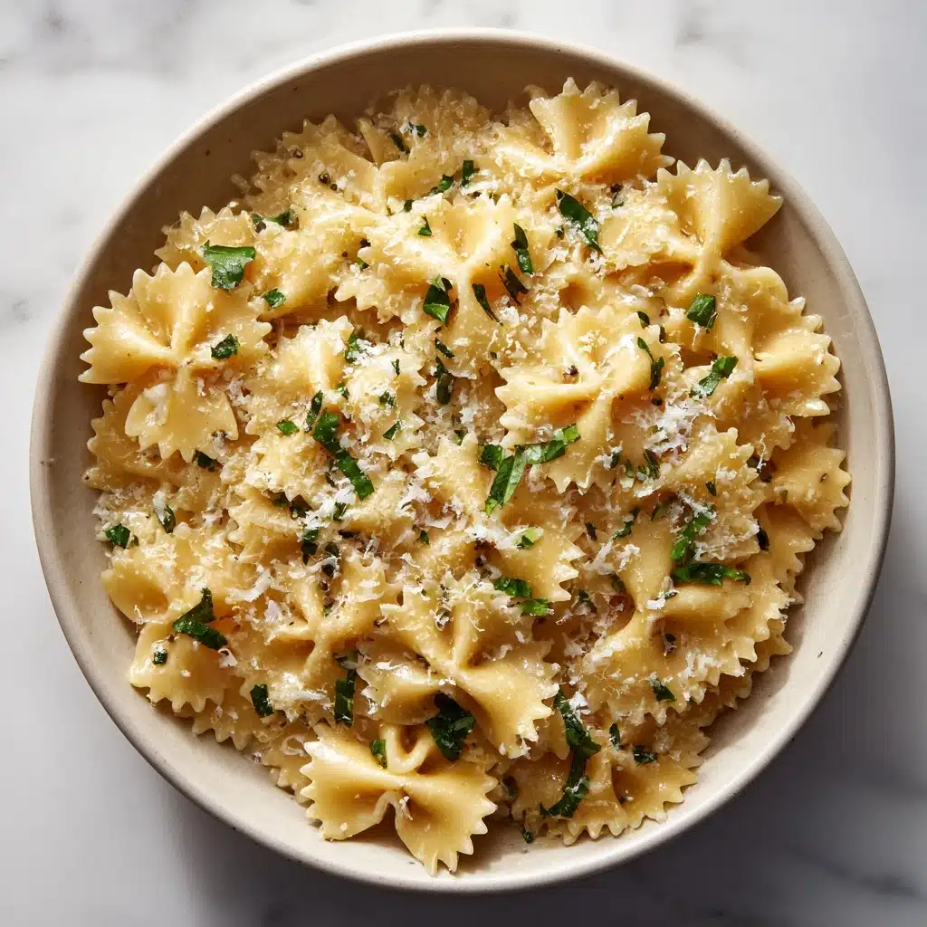 Garlic Parmesan Pasta Recipe